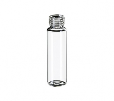 20ml Clear vial, 18mm screw top,Flat Bottom