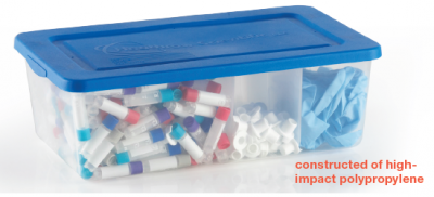 [Heathrow Scientific] Tubby® Storage tub, lid & dividers