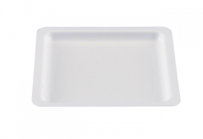 [ Heathrow Scientific ] Weigh Boat, Square 90 x 90 x 7mm, White