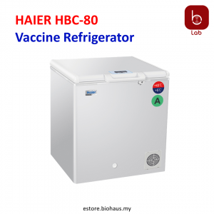 [Haier] Ice-Lined Refrigerator 2~8℃, HBC-80