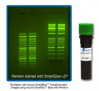 [ ACCURIS INSTRUMENTS ]  SmartGlow™ Safe Green Pre Stain / Loading Dye with Safe Green Stain, 1.0ml