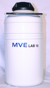 MVE Lab 10, Liquid Nitrogen Storage Dewar, 10L