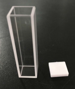 [BSD Lab] Standard Fluorometer Cuvette with lid, 1pair