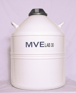 MVE Lab 30, Liquid Nitrogen Storage Dewar, 32L